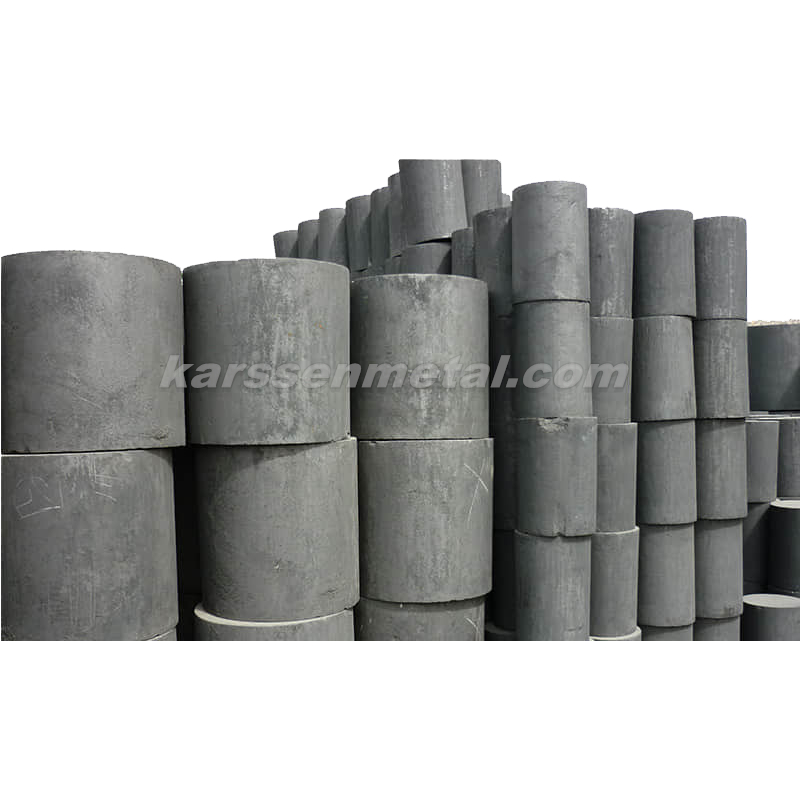 Graphite cylinder with big dimension