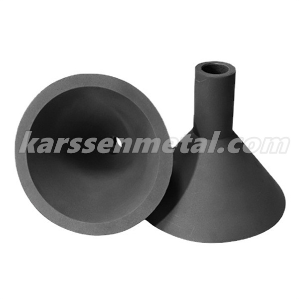 Graphite funnel